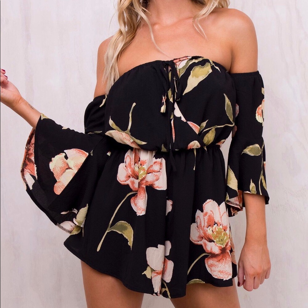 Floral romper